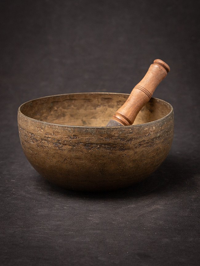 Old bronze Nepali Singing Bowl