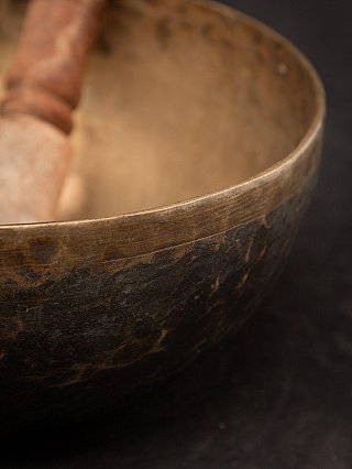 Antique bronze Nepali Singing bowl