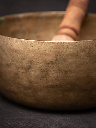 Old bronze Nepali Singing Bowl