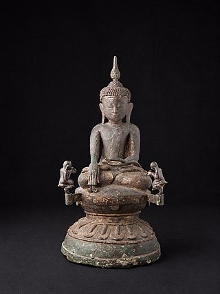 Gans besonderes bronze Ava Buddha Figur