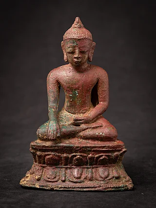 Early antique bronze Burmese Ava Buddha