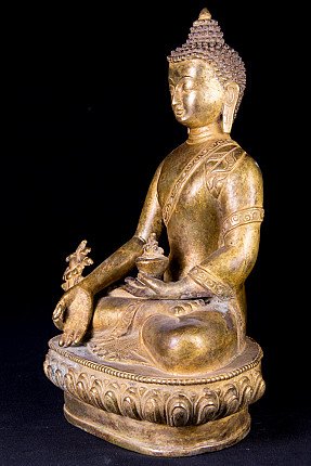 Old Nepali Medicine Buddha statue