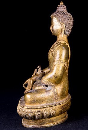 Old Nepali Medicine Buddha statue