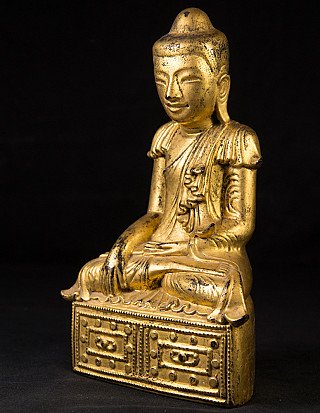 Antique Burmese Shan Buddha statue