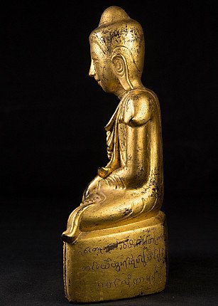 Antique Burmese Shan Buddha statue