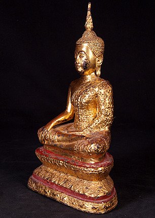 Antike Thai Buddha Figur