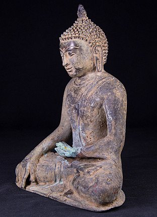 Oude bronzen Bagan Boeddha