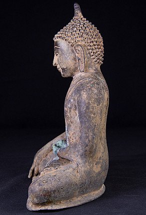 Oude bronzen Bagan Boeddha