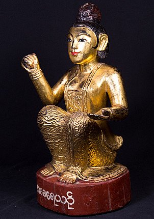 Antique Burmese Nat statue