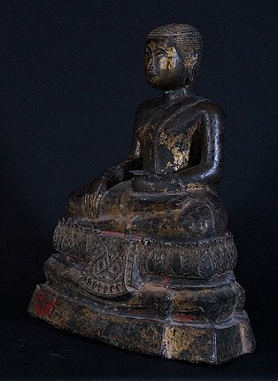 Antique Thai Monk statue