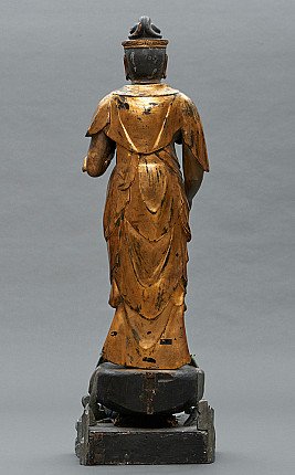 Grosse antike Amida Buddhafigur