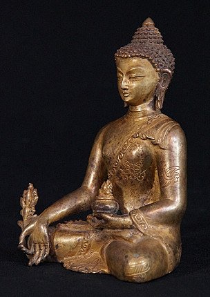 Alte Medizin Buddha Figur