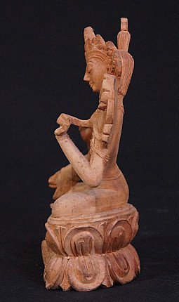 Wooden Tara statue