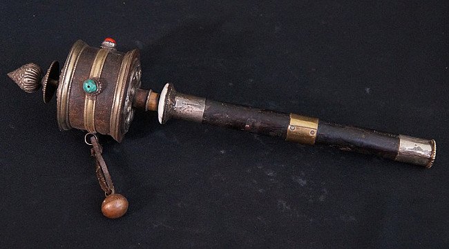 Tibetische Gebetsmühle