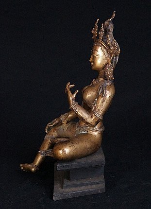 Oud Nepalees Saraswati beeld