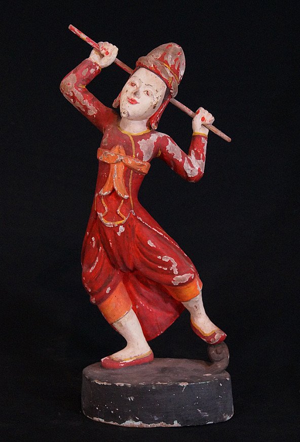 Antique Burmese Zaw-Gyi Nat from Burma (Myanmar)