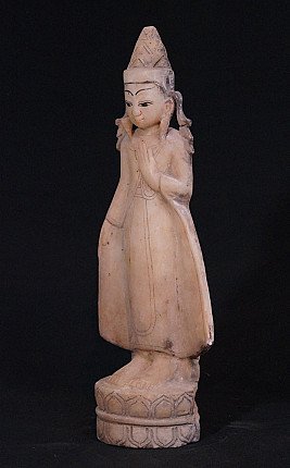 Alter stehender Kronen Buddha