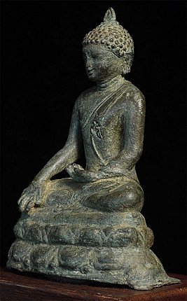 12-13th century Pagan Buddha statue
