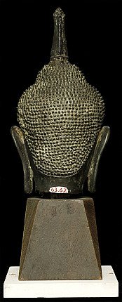 14th century Thai Utong-B Buddha head