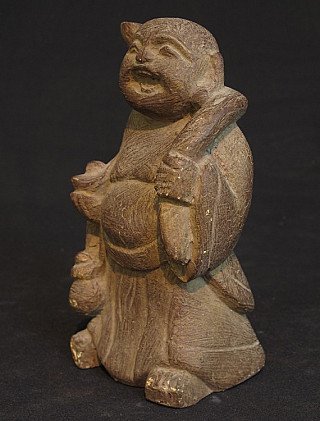 Oude lachende Boeddha