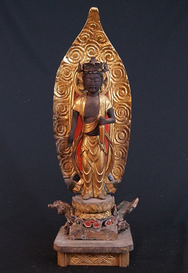 Antique Japanese Guan Yin