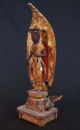 Antique Japanese Guan Yin